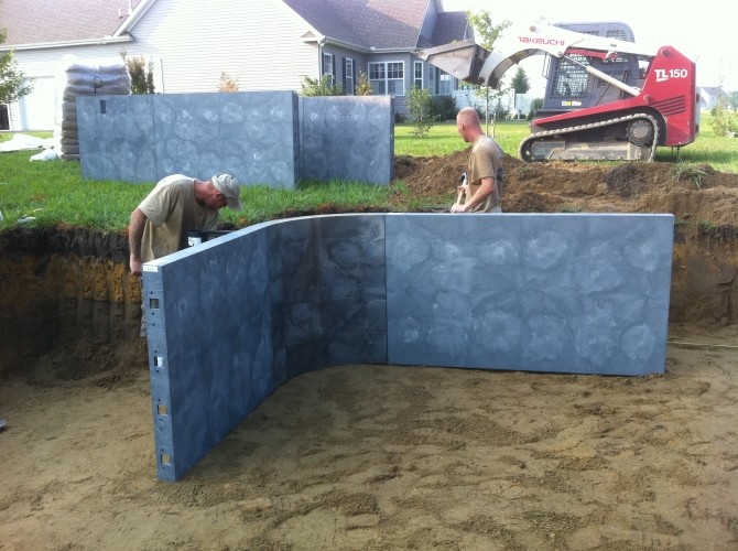 in ground pool installation